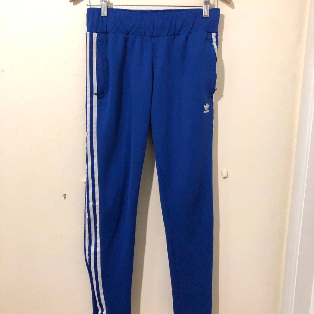 Blue Adidas Joggers